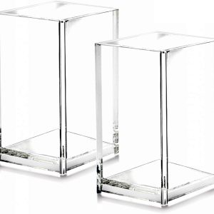Transparent Acrylic Desktop Stationery Mug